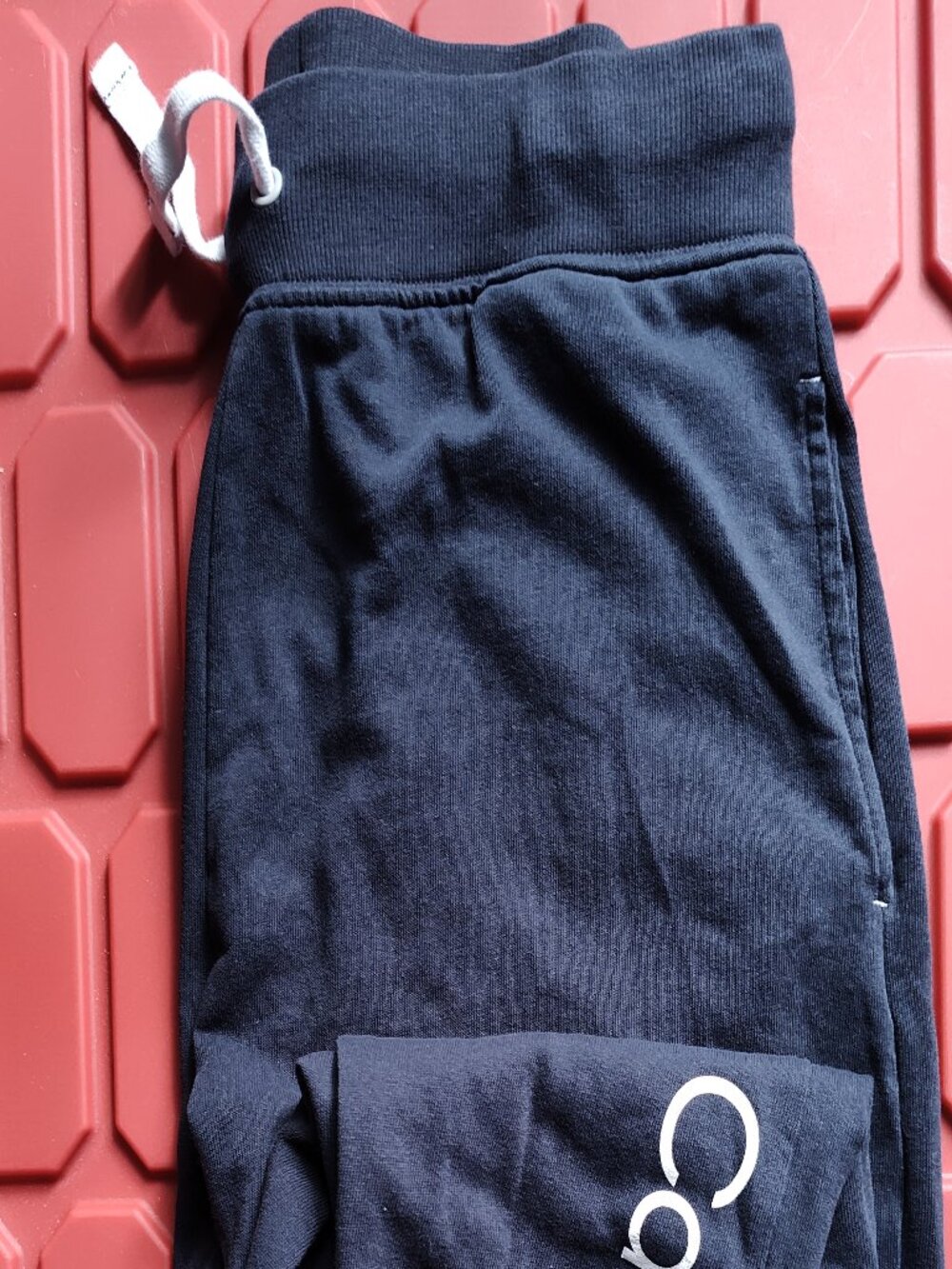 Calvin Klein womens dark blue navy sweatpants size M